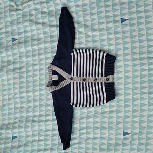 Carter's Toddler Knit Stripe Button Down Cardigan 2T